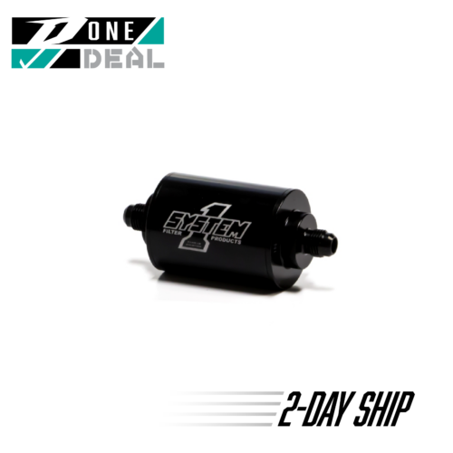 Fuel Filter - 6" (#6) - Black